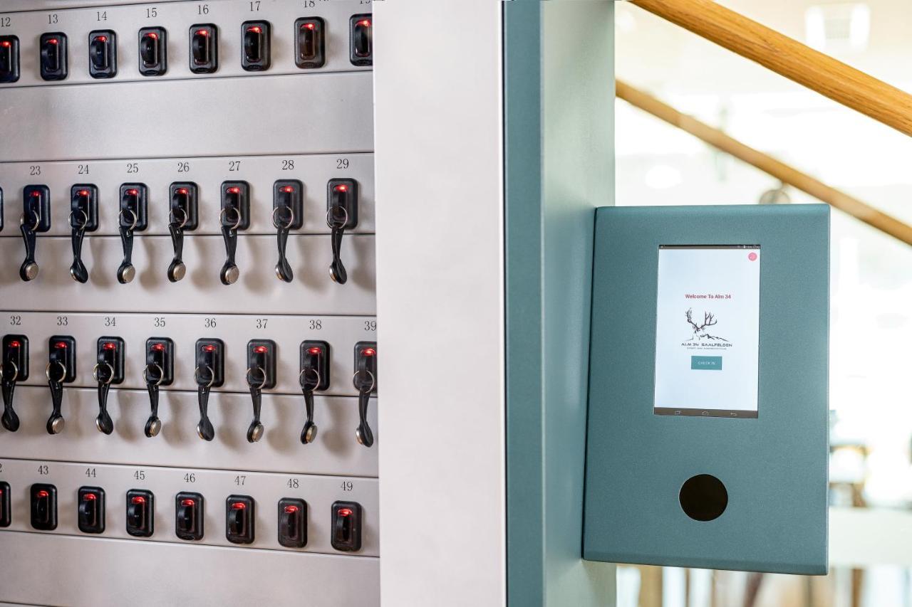 Alm 34 Mit 24 Stunden Self Check In Motel Saalfelden Buitenkant foto
